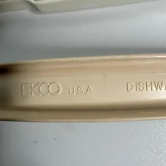 Vintage EKCO Set of 3, Ladles and Slotted Spoon Utensil Set - 11" Nylon USA - Picture 10 of 10